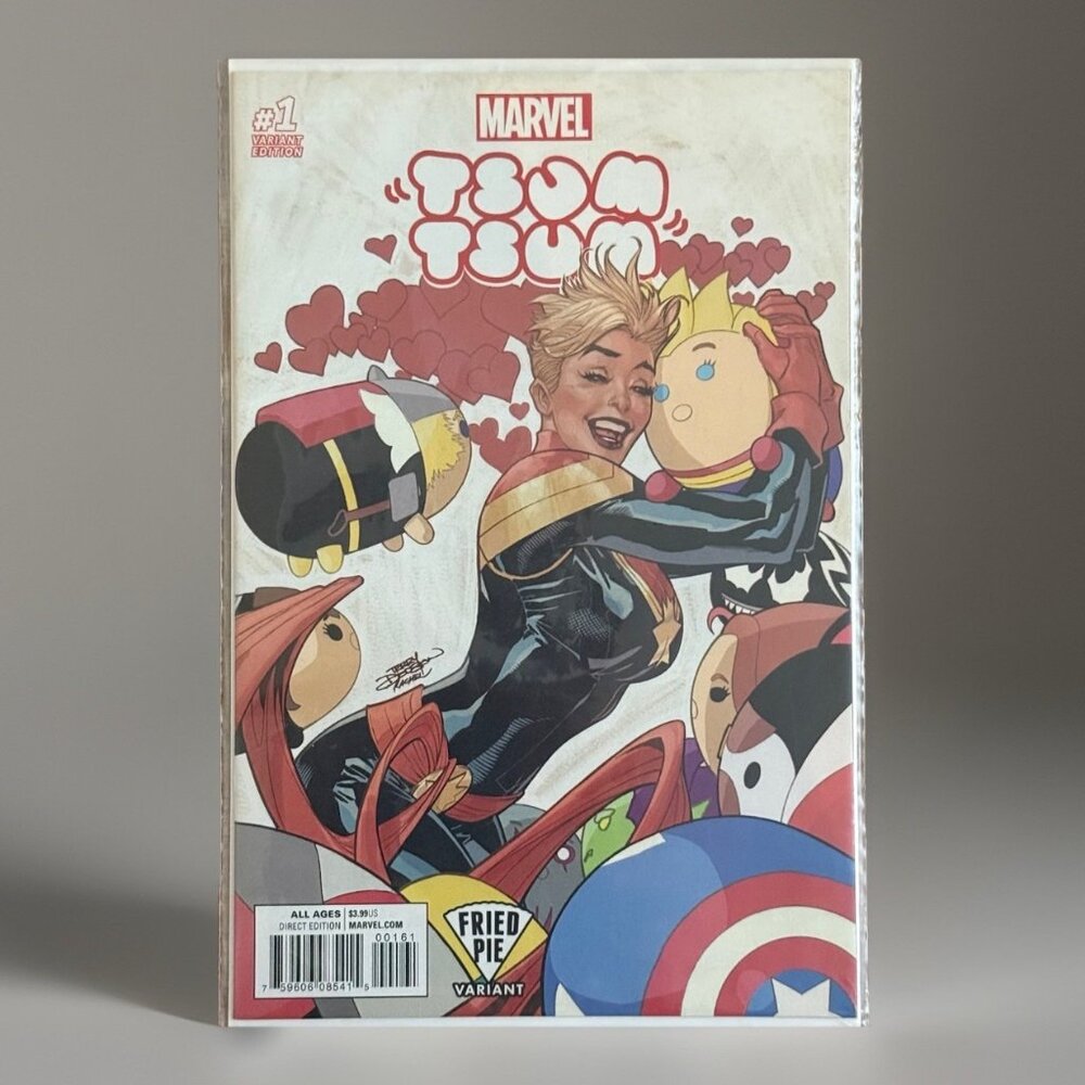 Marvel TSUM TSUM feat. Captain Marvel #1‎ Fried Pie Variant by Terry Dodson NEW